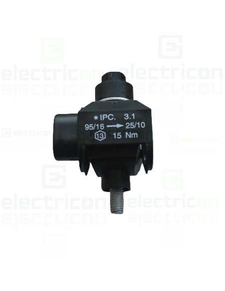 Element de legătură izolat, cu şurub normal, 16-95/10-25mm2, 4kV, M8, Tracon Electric, TSZL4-1