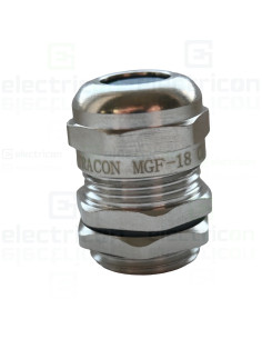 Presetupă metrică, metalică, IP66, 5-10mm, Tracon Electric, MGF-18