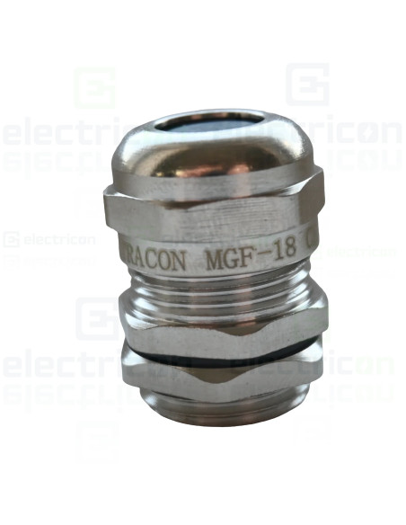 Presetupă metrică, metalică, IP66, 5-10mm, Tracon Electric, MGF-18