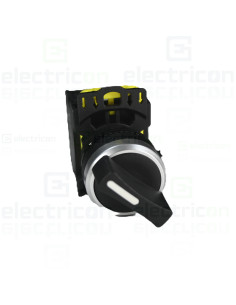 Comutator 2 poziții, cu braț, 1×NO+1×NC, 5A/230V AC-15, IP65, Tracon Electric, NYK3-S21BK 2