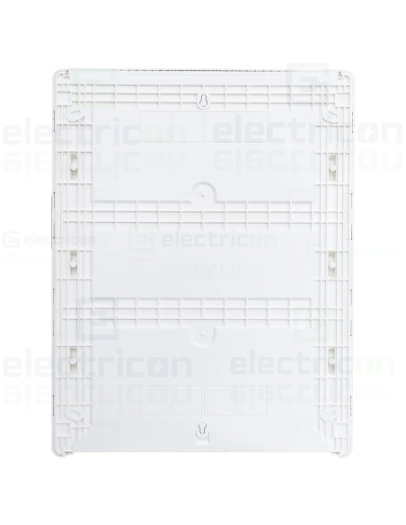 Tablou multimedia, aparent, 54 module (3x18), ușă albă, IP30, Golf, Hager, VS318PZF  