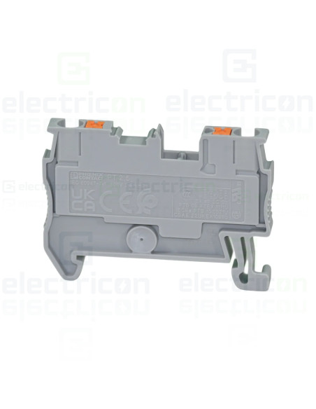 Clema șir, 2 conexiuni, 2.5mm2, gri, PT 2,5 Phoenix Contact, 3209510