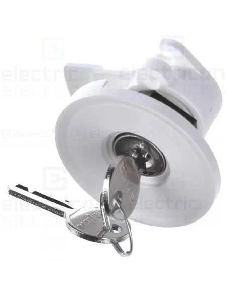 Încuietoare cu 2 chei pentru tablouri Hager Univers seria FWB, FZ597N