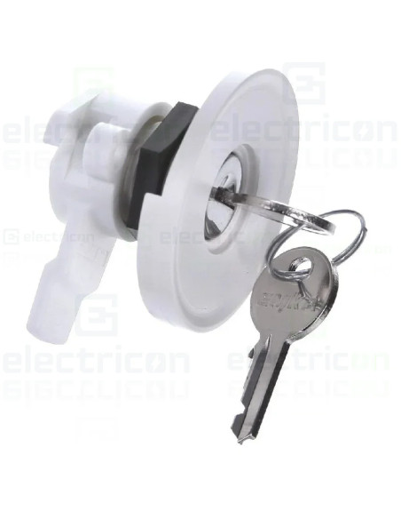 Încuietoare cu 2 chei pentru tablouri Hager Univers seria FWB, FZ597N