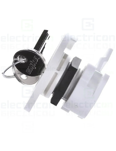 Încuietoare cu 2 chei pentru tablouri Hager Univers seria FWB, FZ597N