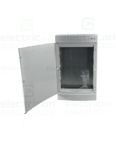 Tablou multimedia, incastrat ,72 module (4x18), ușă alba, IP40, ECT4x18MEDIAPO, ETI, 001100272