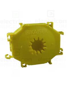 Doza aparataj pentru beton, etans, adancime 59 mm, verde - galben, Kaiser, 1255-01 2