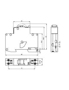Siguranta RCBO 25A/10mA ETI - 002176006 2