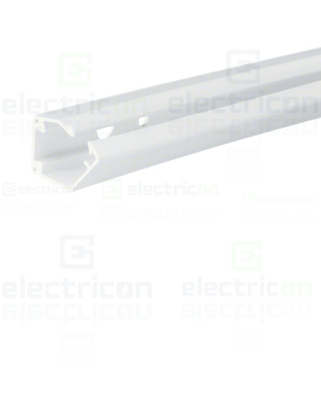 Canal cablu LFR070120 7x12mm PVC alb, Hager,LFR0701209016A