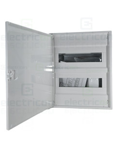 Tablou de sigurante,plastic,aparent 24 module, IP40,ACT40PT, ETI, 001100244