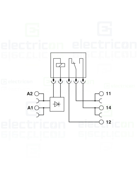 Modul releu, 230VAC/220VDC, 1 contact, PLC-RPT-230UC/21, Phoenix Contact, 2900305