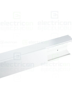 Canal cablu rezistent la intemperii . stabil UV, 60x110, alb, Hager, LFE6011009016