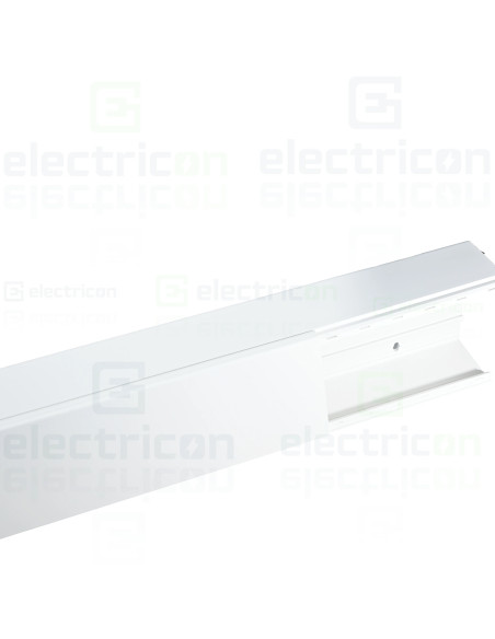 Canal cablu rezistent la intemperii . stabil UV, 60x110, alb, Hager, LFE6011009016