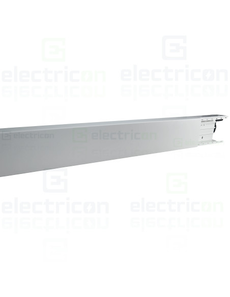 Canal cablu rezistent la intemperii . stabil UV, 60x110, alb, Hager, LFE6011009016