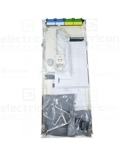 Tablou combo (hibrid), aparent,60 module, (36 module curent +24 module multimedia), IP30, Volta, Hager, VA603NWH 2