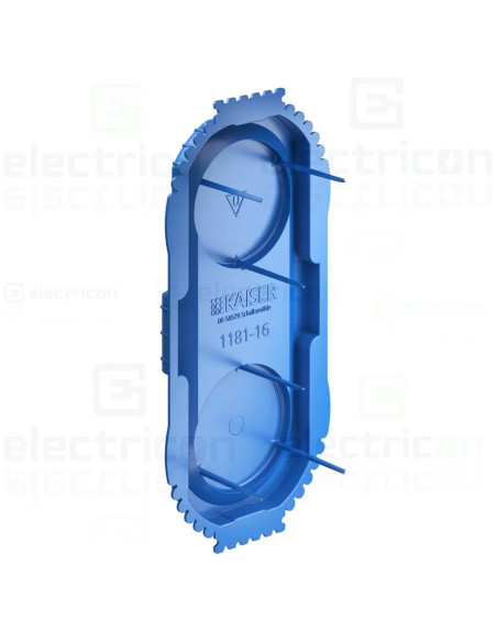 Capac de semnalizare pentru doze duble UP¹ (1656-26) , reutilizabil, Kaiser, 1181-16