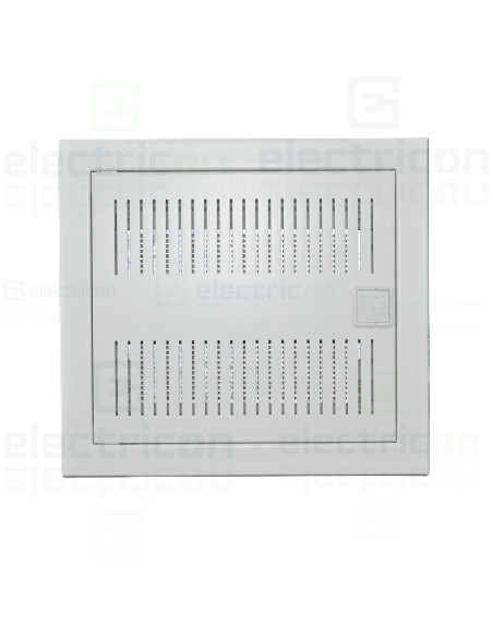 Tablou multimedia, incastrat, 14 module (1x14), ușă albă, IP40, ECG14MEDIA-I, ETI, 001101156