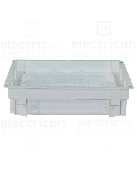 Tablou multimedia, incastrat, 14 module (1x14), ușă albă, IP40, ECG14MEDIA-I, ETI, 001101156