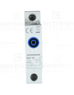 Clema nul deconectabila cu bucsa pentru control, 63A, 230V, Schrack, BS900010