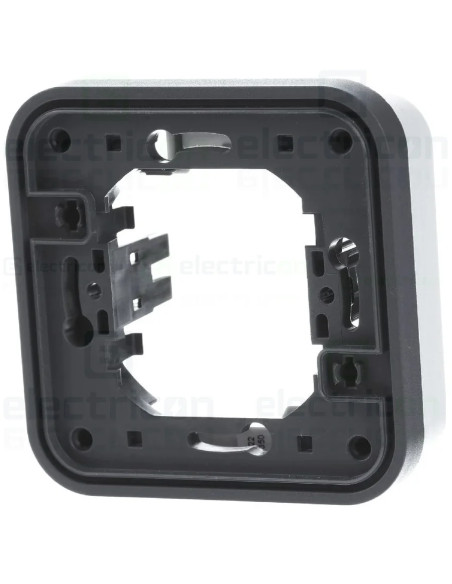 Ramă pentru montaj îngropat cu garnitură, Berker W.1, gri, Hager, 13283505