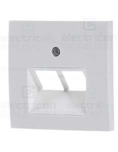 Rama pentru priza dubla retea și TV, Berker S1/B2/B3/B7, Hager, 14091909