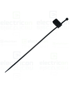 Suport bride plastic cu bridă preasamblată 4.8x286 mm, negru, Celo, 94TBBL 2