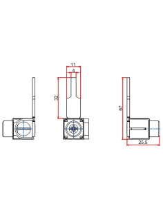Clemă conexiune pin , perpedicular, lungă , 6-25 mm², Schrack , BS900178 2