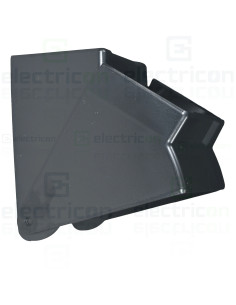 Colț interior Tehalit, GBD50085, PVC, 56x85, RAL9011, Hager, GBD5008549011 2