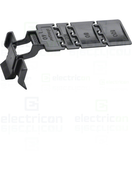Clema din polistiren pentru prindere cablu, accesoriu pentru canal , 40 mm, Hager, BA7CLIP