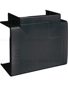 Piesă T GBD50085, 50x85, PVC, RAL9011, Hager, GBD5008589011