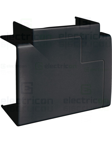 Piesă T GBD50085, 50x85, PVC, RAL9011, Hager, GBD5008589011