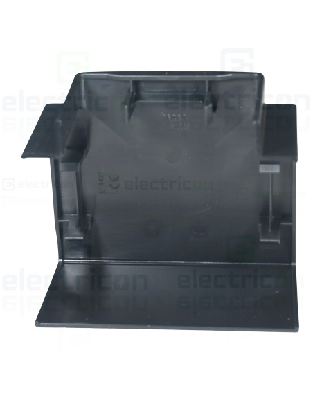 Piesă T GBD50085, 50x85, PVC, RAL9011, Hager, GBD5008589011