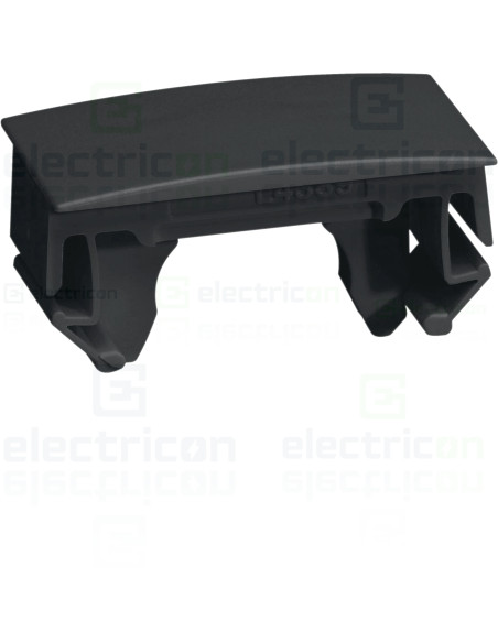 Piesă de îmbinare capac, GBD, 45 mm, PVC, RAL9011, Hager, GBDCLIP9011