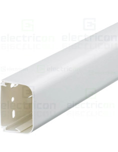 Canal cablu, pentru aer conditionat, 50x65mm, alb, Clima, Hager, CLMU50065