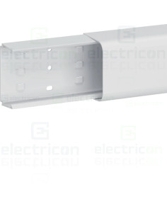 Canal cablu, pentru aer conditionat, 65x90, alb, Clima, Hager, CLMU65090