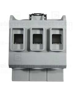 Descarcator PV la supratensiune, TIP T2, 1100VDC, 3 module, ETITEC EM T2 PV 1100/20Y, ETI, 002440623 2