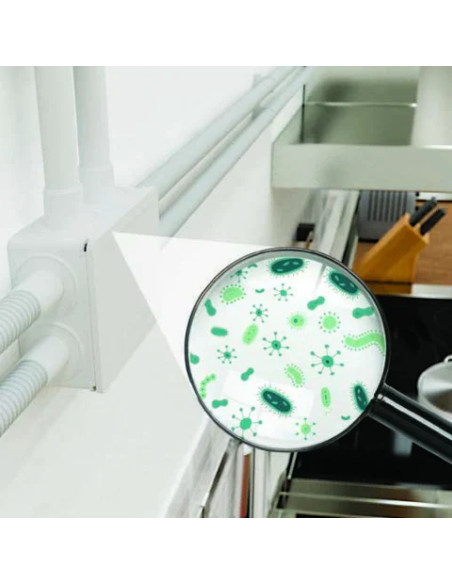 Copex tub protecție flexibil, gri, rola 50 metri, 25mm, 750N, MEDIFLEX IAS, Kouvidis, 2002925