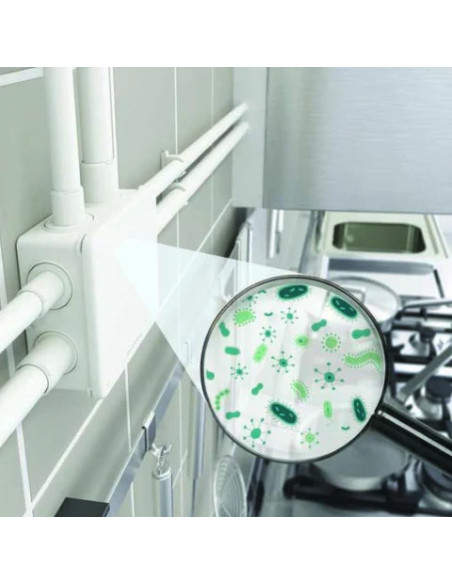 Copex tub protecție flexibil, gri, rola 50 metri, 25mm, 750N, MEDIFLEX IAS, Kouvidis, 2002925