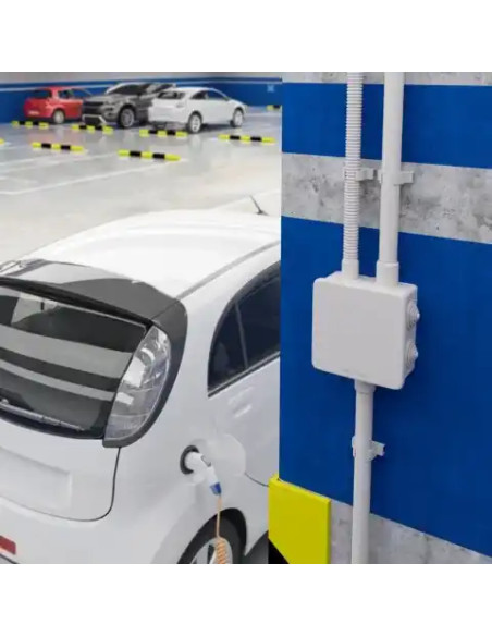 Copex tub protecție flexibil, rola 50m, gri, 20mm, 1250N, Conflex HF IAS, Kouvidis, 2004020