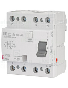 Intreruptor RCCB 40A/300mA ETI - 002061532