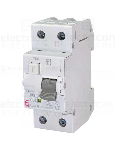 Siguranta RCBO 32A/300mA ETI - 002173427
