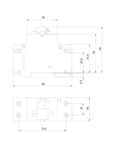 Siguranta RCBO 32A/300mA ETI - 002173427 2