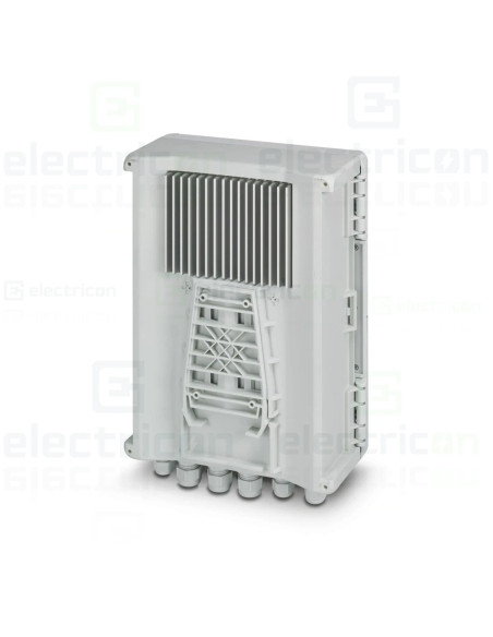 Switch industrial fără management, cu 2 porturi PoE,10/100/1000 MBps Ethernet, 24V, pe sina DIN, Phoenix Contact