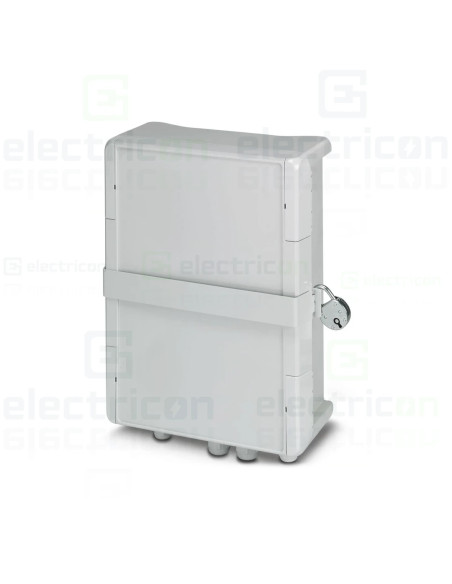 Switch industrial fără management, cu 2 porturi PoE,10/100/1000 MBps Ethernet, 24V, pe sina DIN, Phoenix Contact