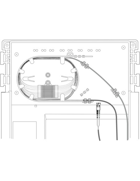 Switch industrial fără management, cu 2 porturi PoE,10/100/1000 MBps Ethernet, 24V, pe sina DIN, Phoenix Contact