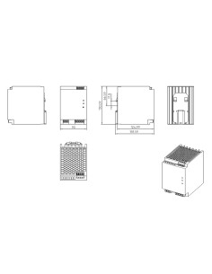 Sursa de alimentare pe șină DIN 2