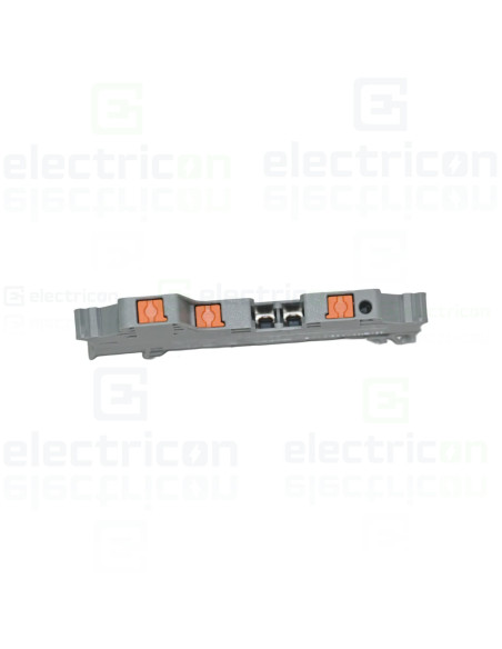 Clemă șir de trecere, 3 conexiuni, 2,5 mm², gri, PTV 2,5 TWIN, Phoenix Contact, 1078966