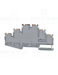 Clema șir, cu 3 etaje, 6 conexiuni, 0,14-4 mm²,gri, PT 2,5-3PV, Phoenix Contact, 3210512
