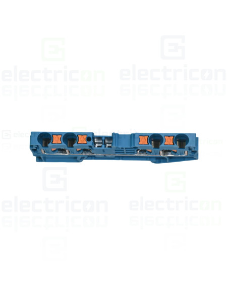 Clema șir, de trecere, 4 conexiuni, 0,2 - 6 mm², PTTB 4-QUATTRO BU, albastru, Phoenix Contact, 3211802
