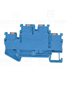 Clema șir, cu 2 etaje, 4 conexiuni, 0,14 - 2,5 mm², PTTB 2,5 BU, albastru, Phoenix Contact, 3210570